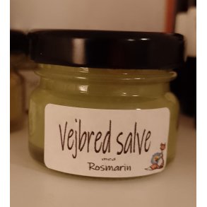 Vejbred salve med rosmarin 30 ml